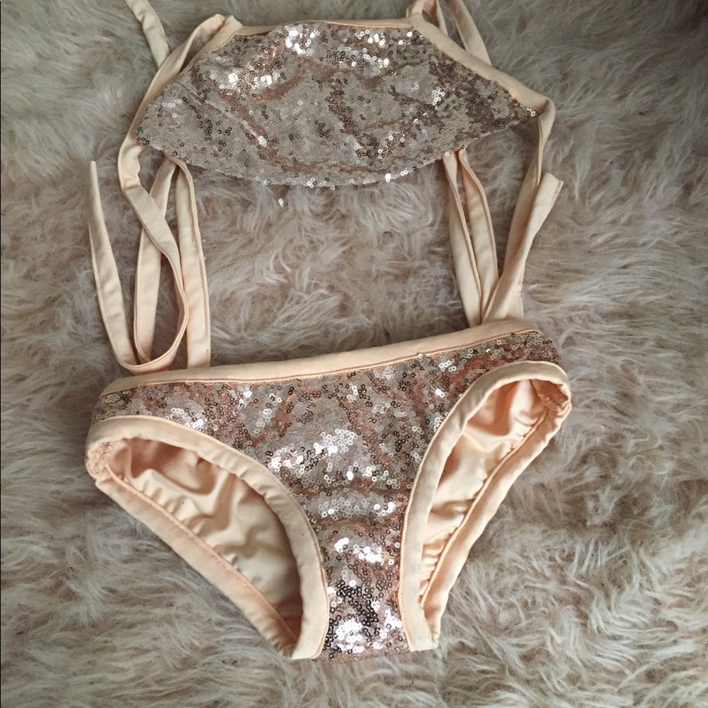 Sparkly bikini